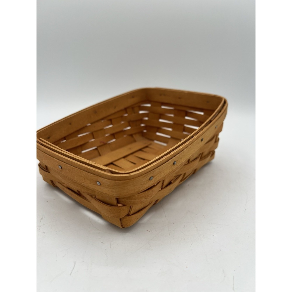 📝 Longaberger 2002 Note Pal Basket – Charming Desktop Organizer! 🧺✨